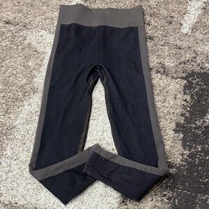 The Upside Black and Gray Leggings